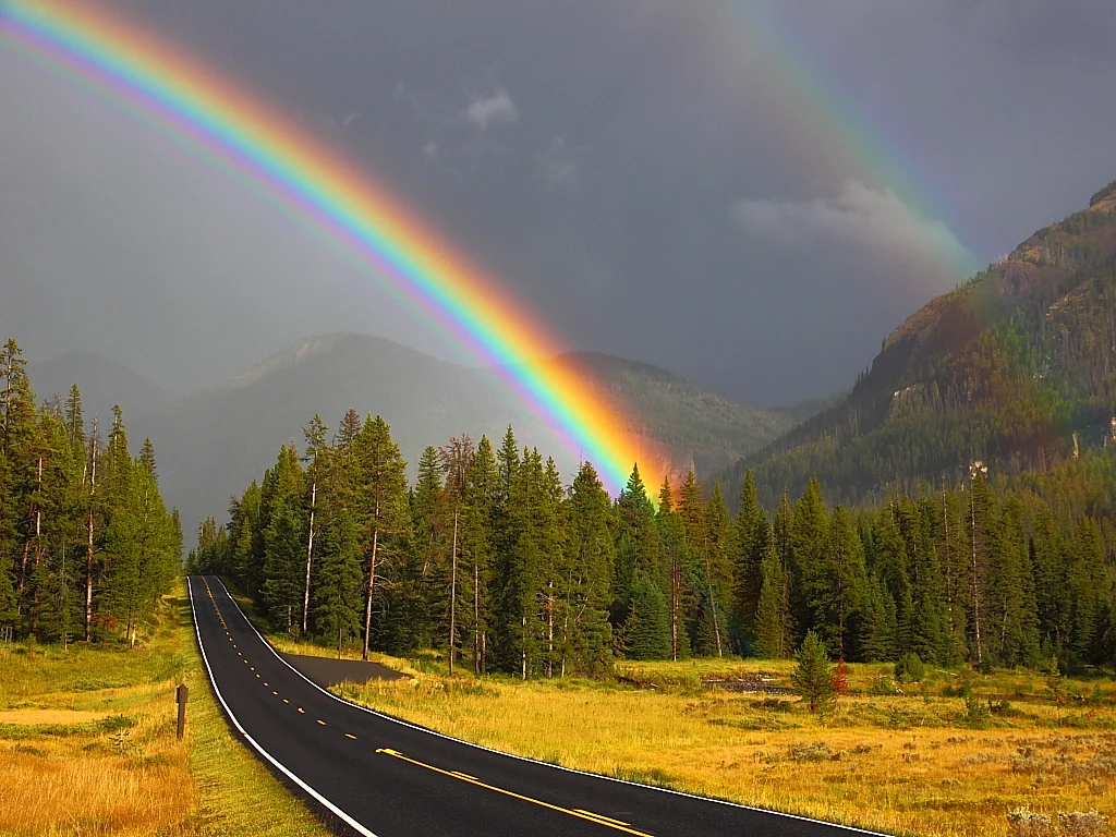 You can’t have a rainbow without a little rain 2